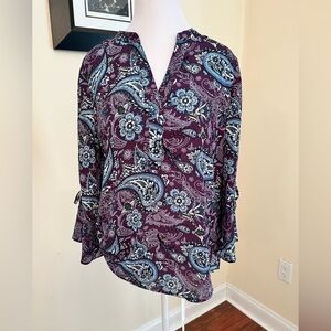 41‎ Hawthorn Paisley Blouse